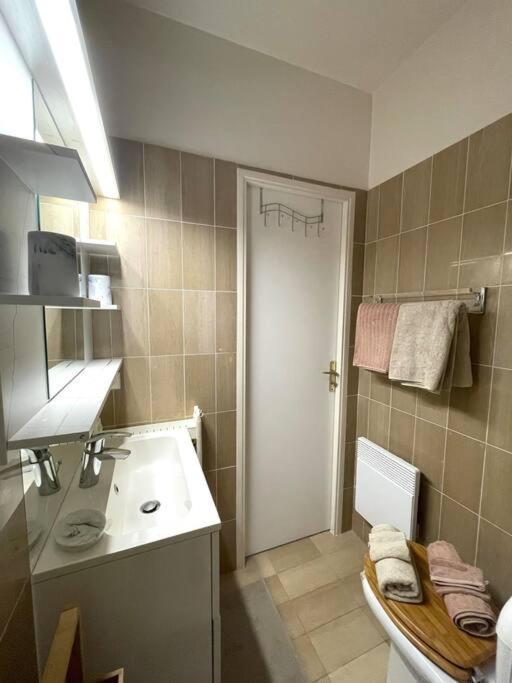 Studio Port Marina - Parking Prive, Climatise Au Ducal Villeneuve-Loubet Exterior foto